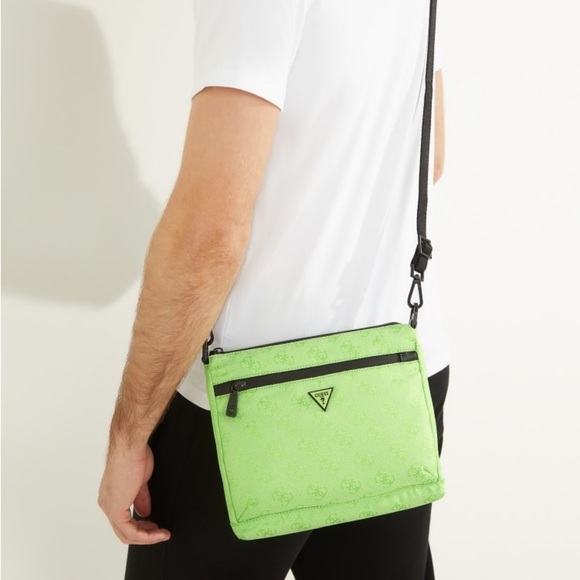 New GUESS Vezzola Nylon Crossbody - Picture 2 of 8